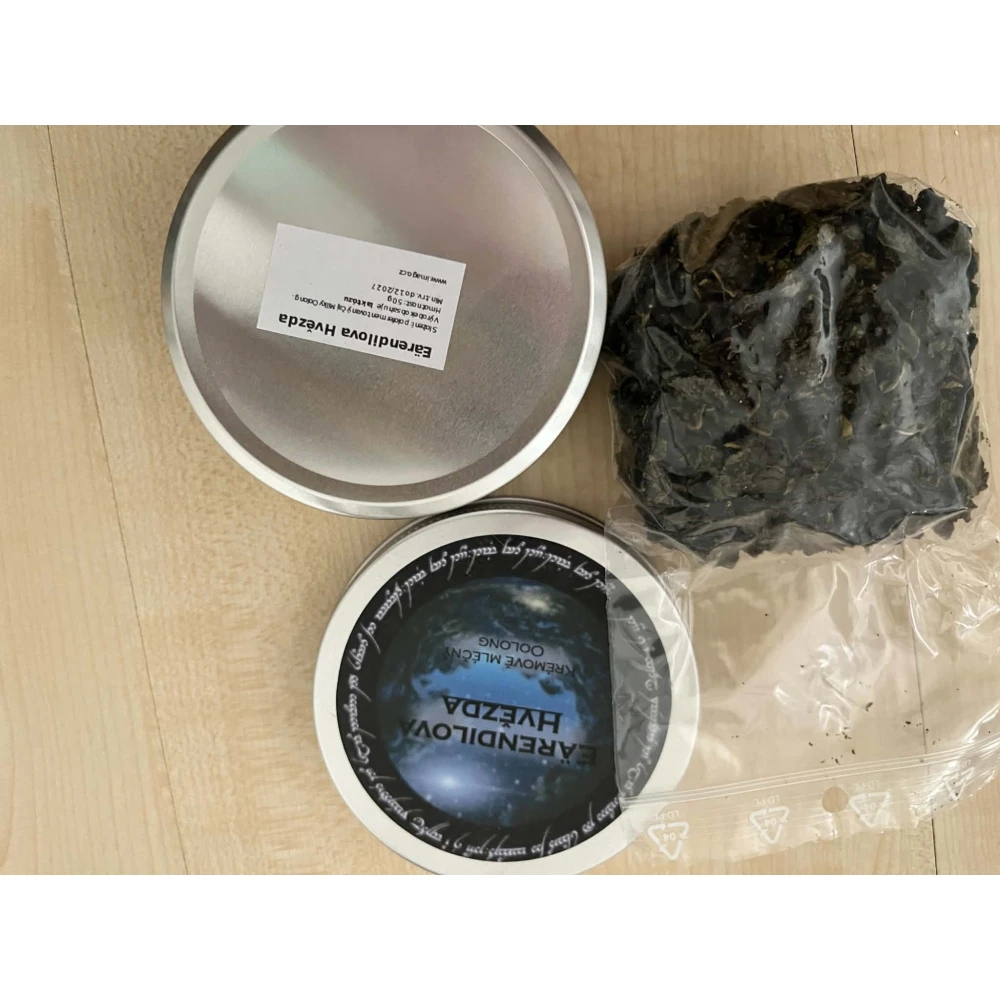 Eärendilova hvězda - mléčný Oolong v plechové krabičce