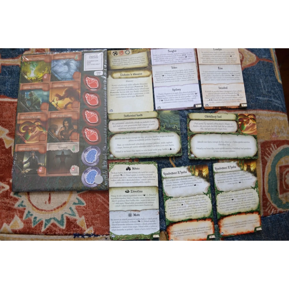 Eldritch Horror: Ztracené vědění