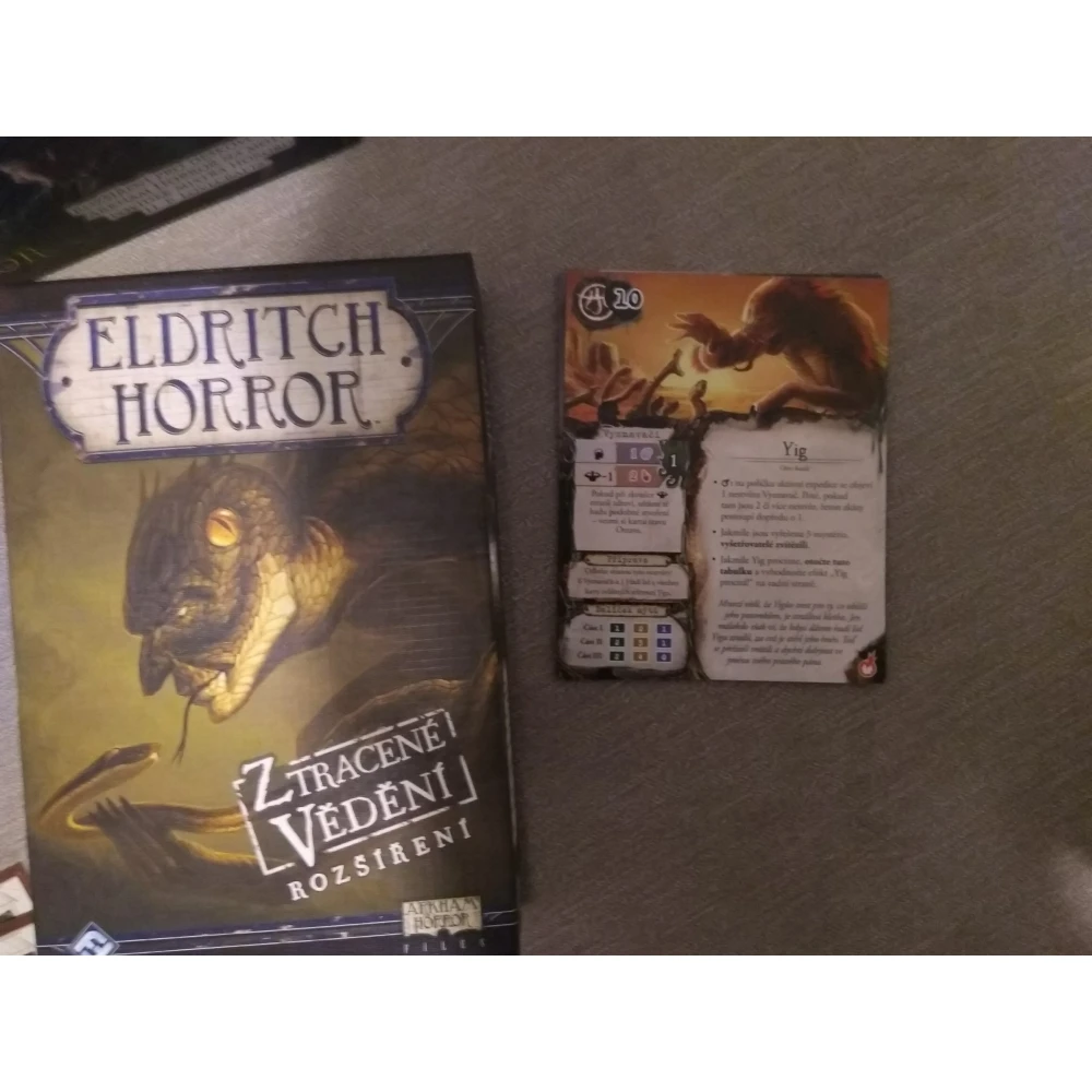 Eldritch Horror: Ztracené vědění