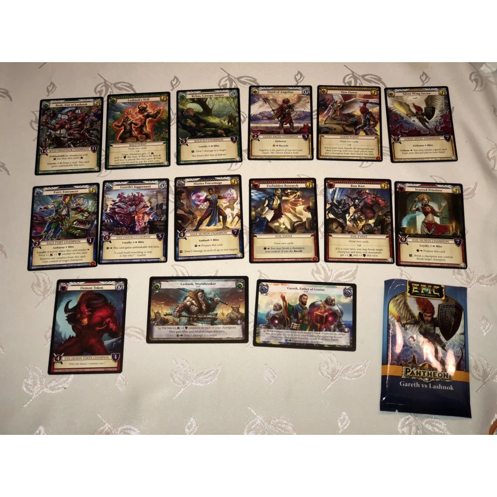 Epic: Pantheon Gods - Gareth vs Lashnok Booster