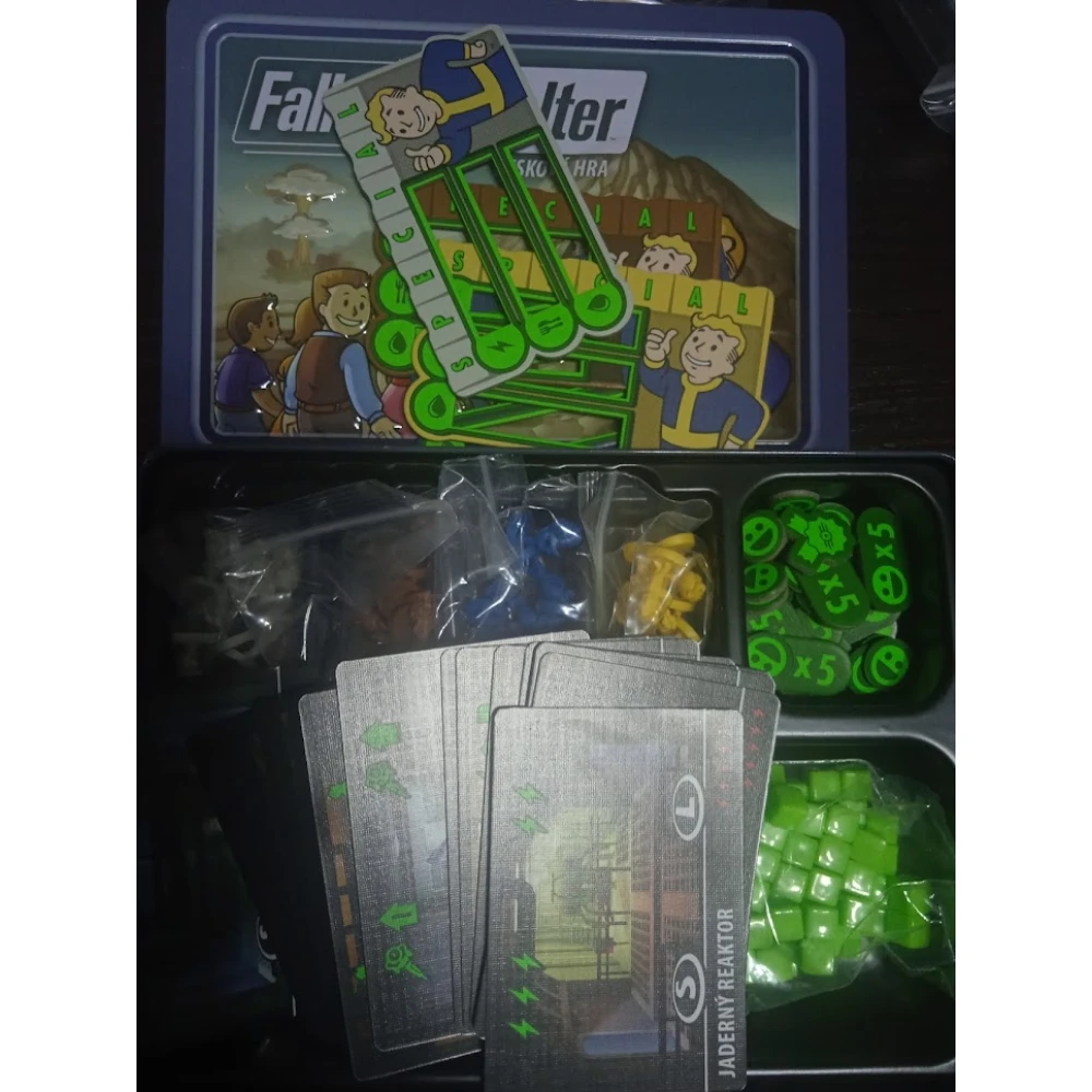Fallout Shelter - desková hra - česky