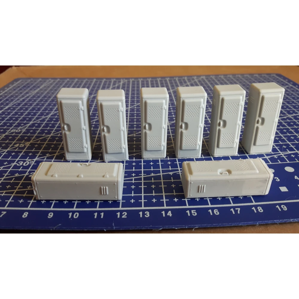 Fallout: Wasteland Warfare - Terrain Ex.: Vault Tec Lockers