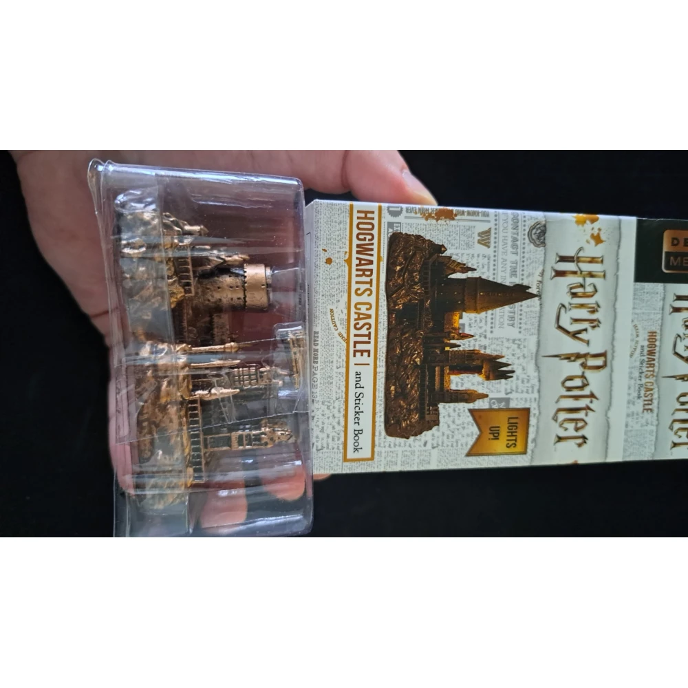 Harry Potter Figur - leuchtendes Schloss Hogwarts