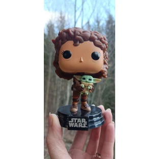Funko POP! The Mandalorian - Peli Motto with Grogu