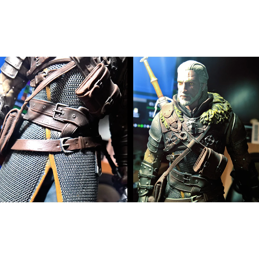The Witcher 3 Figure: Geralt in Grandmaster Ursine Armor