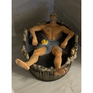 The Witcher Figure - Geralt in the Tub