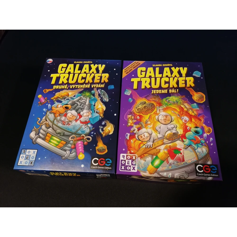 Galaxy Trucker: Druhé, vytuněné vydání - Jedeme dál!
