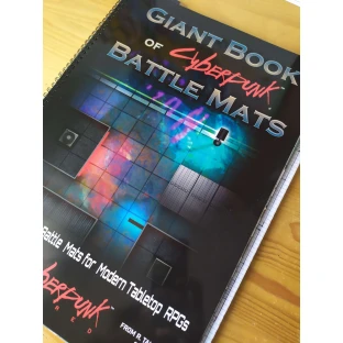 Giant Book Of CyberPunk Battle Mats