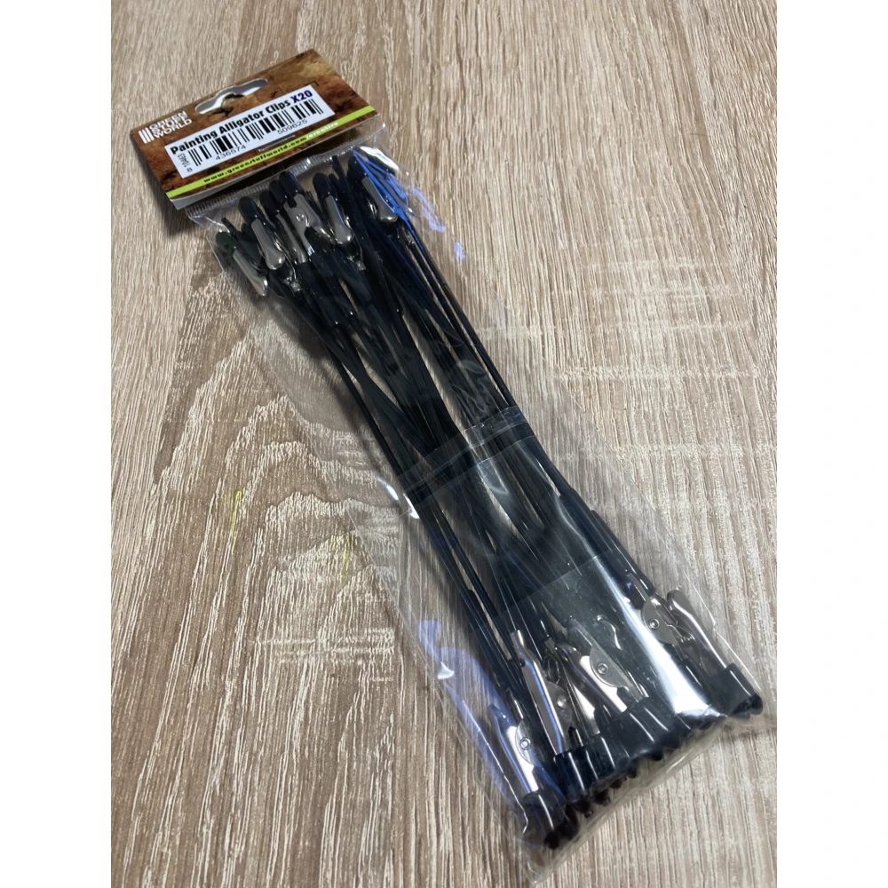 Green Stuff World: Alligator Clips, 20 pcs