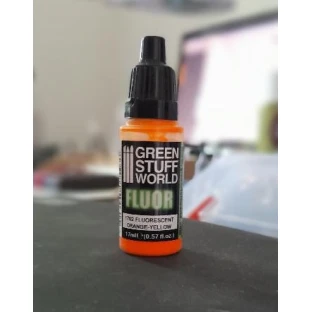 Green Stuff World: Fluor Paint Yellow-Orange (UV)