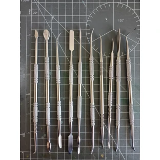 Green Stuff World: Modeling Tools, 10 pcs