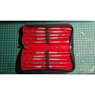 Green Stuff World: Modellbau-Werkzeugset mit Etui, 10-tlg.