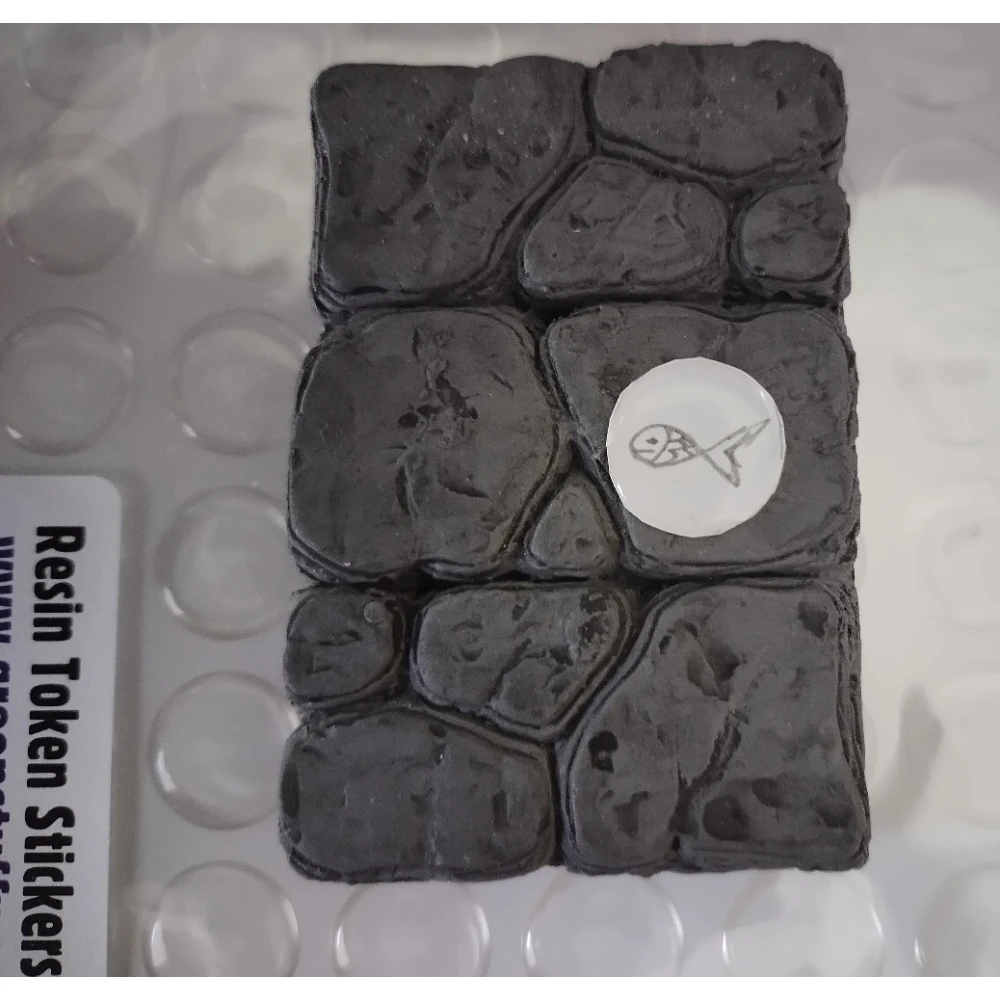 Green Stuff World: Resin Token Stickers (15mm), 88 pcs
