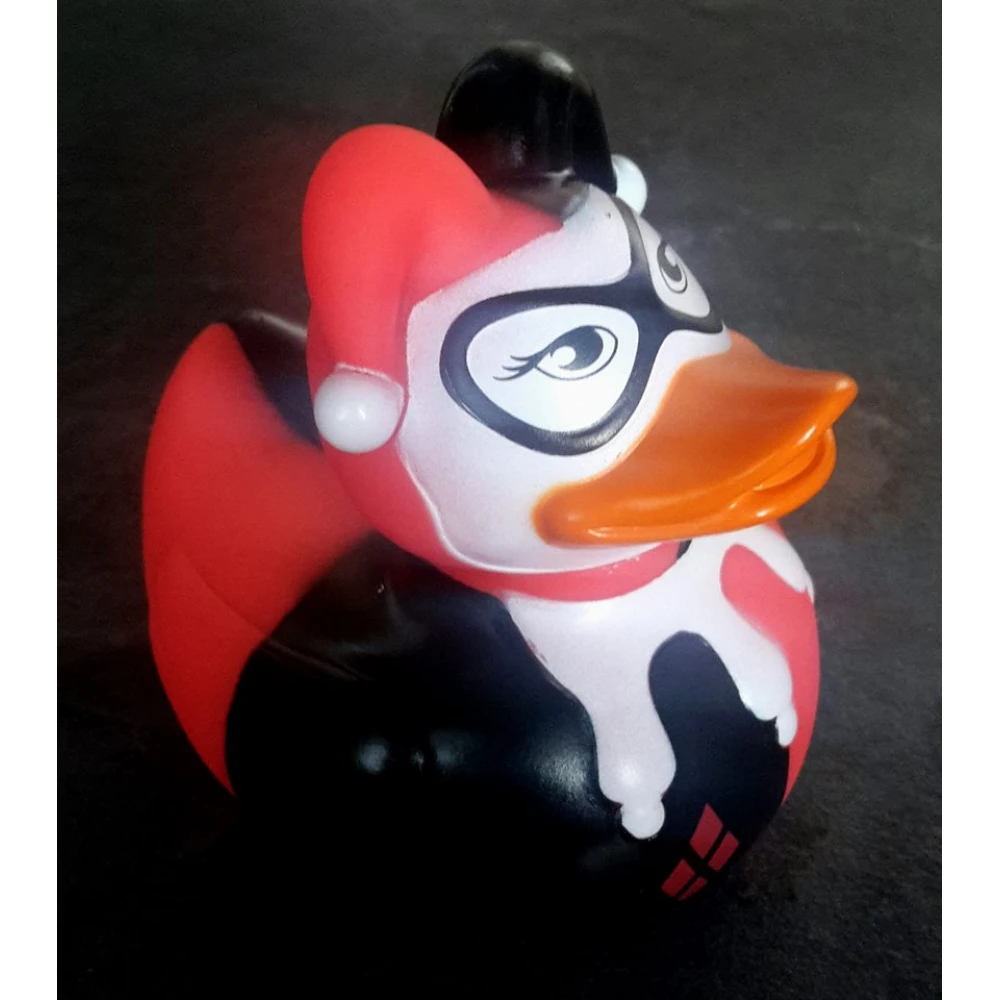 Gumová kačička Harley Quinn