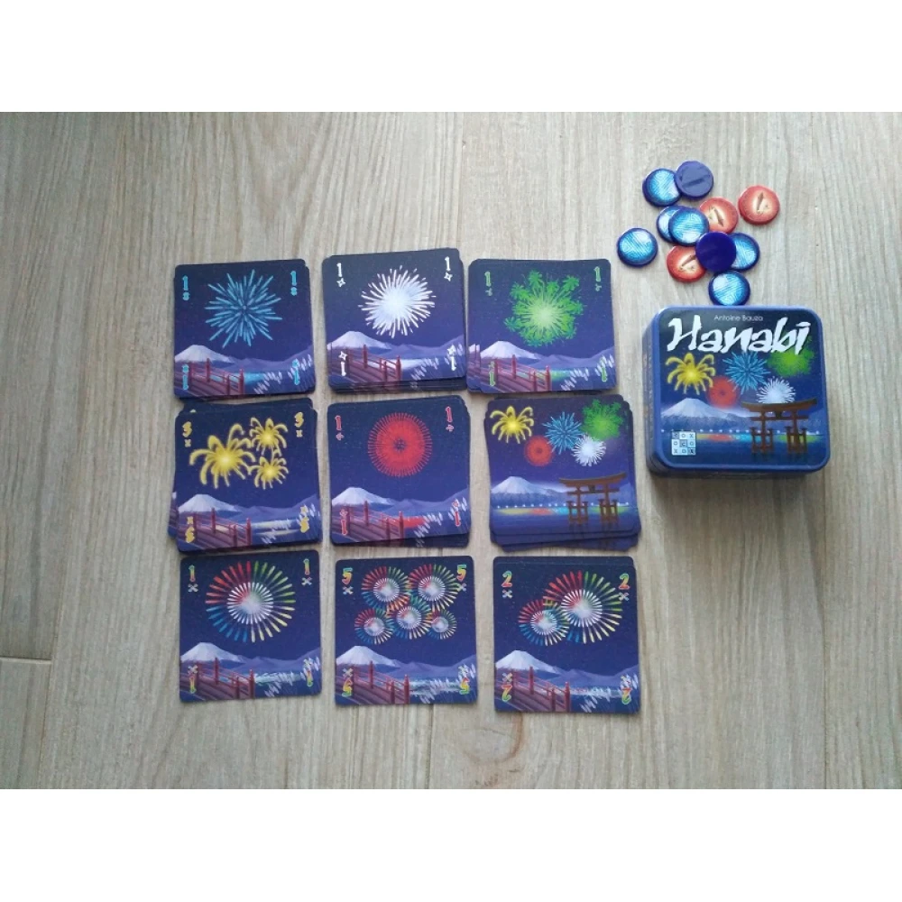 Hanabi - plechová krabička