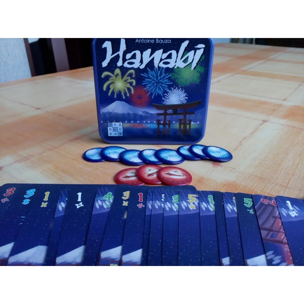 Hanabi - plechová krabička