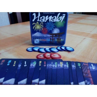 Hanabi - plechová krabička