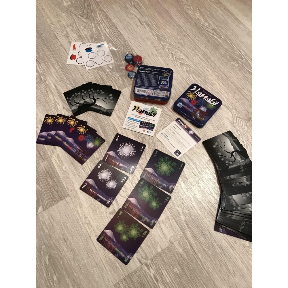 Hanabi - plechová krabička