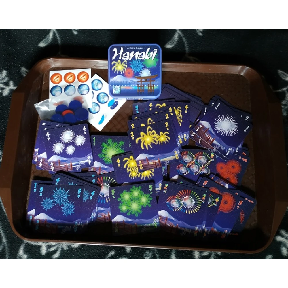 Hanabi - plechová krabička