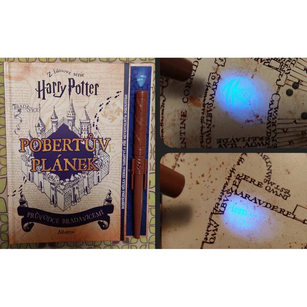 Harry Potter: Pobertův plánek - průvodce Bradavicemi