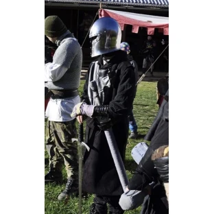Barbuta Helmet