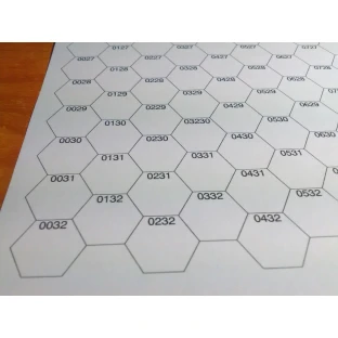Hex paper for wilderness travel