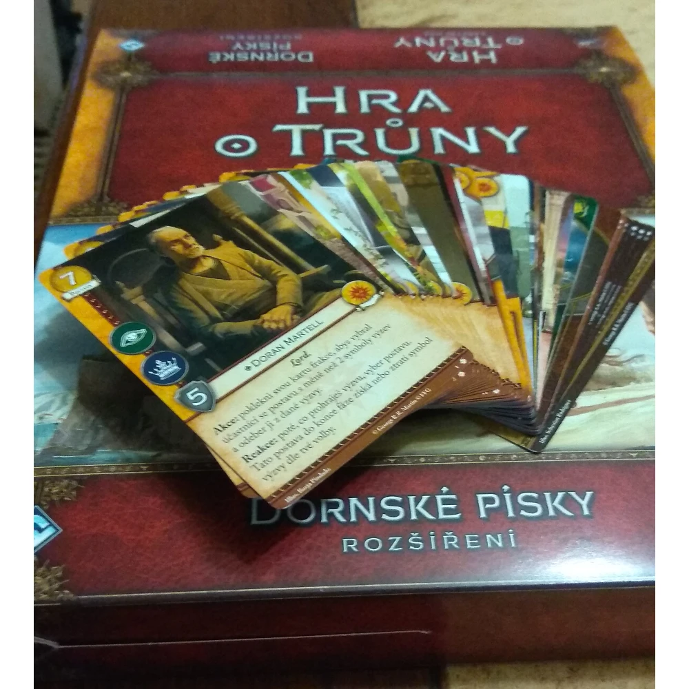 Hra o trůny - karetní hra: Dornské písky