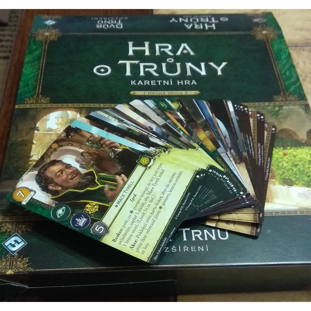Hra o trůny - karetní hra: Dvůr trnů