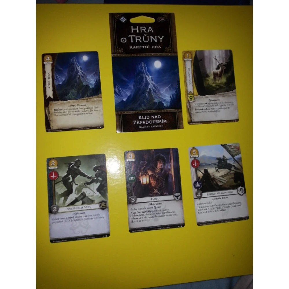 Hra o trůny - karetní hra: Klid nad Západozemím