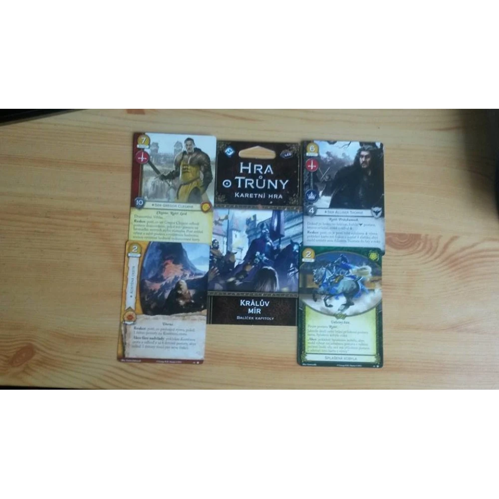 Hra o trůny - karetní hra: Králův mír