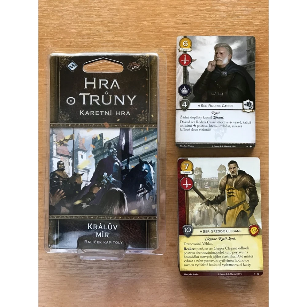 Hra o trůny - karetní hra: Králův mír