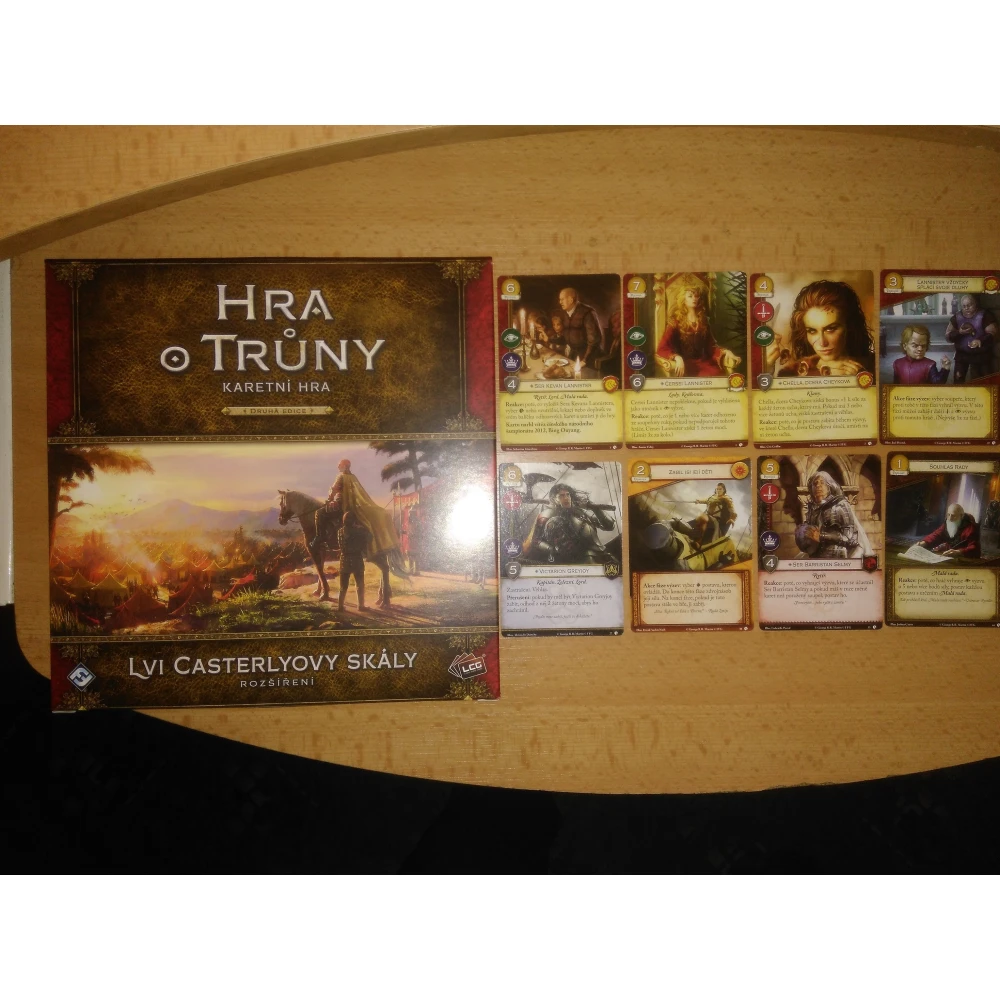 Hra o trůny - karetní hra: Lvi Casterlyovy skály