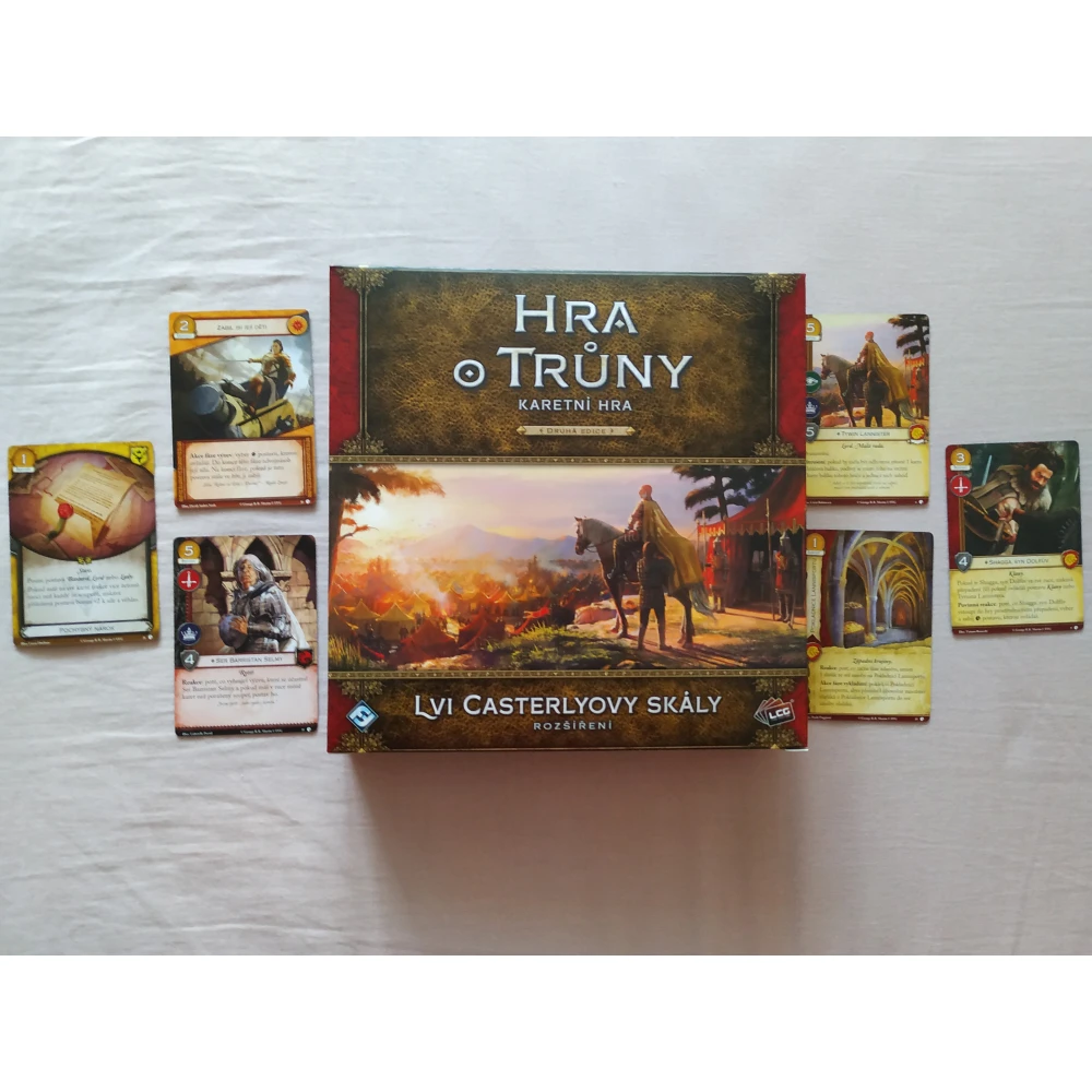Hra o trůny - karetní hra: Lvi Casterlyovy skály