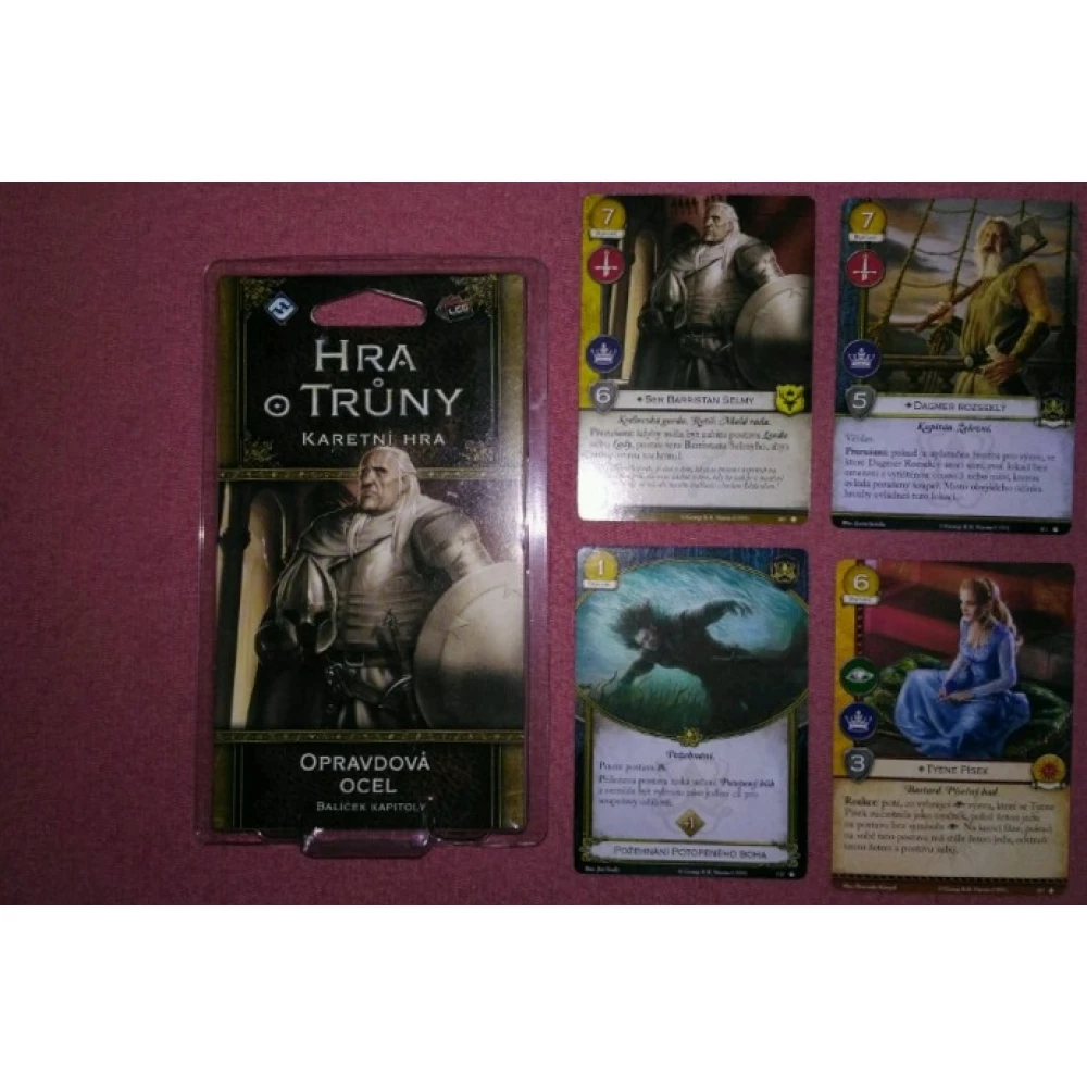 Hra o trůny - karetní hra: Opravdová ocel