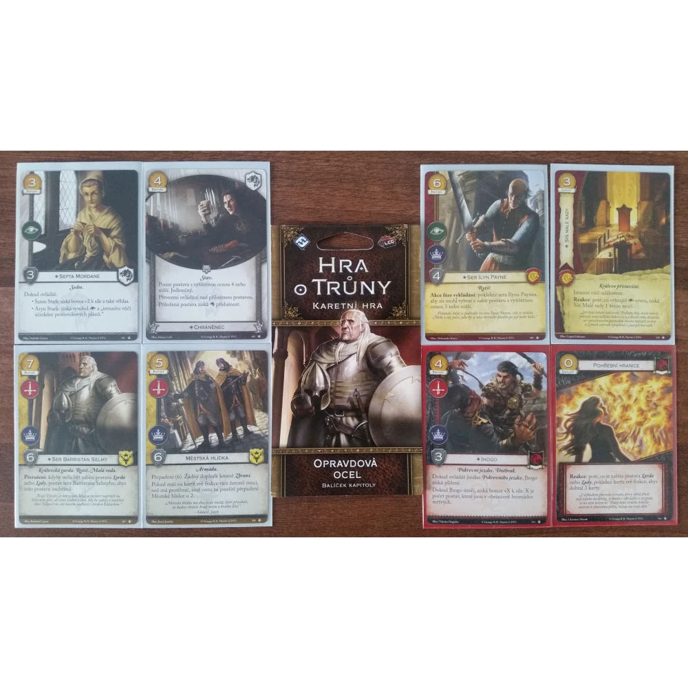 Hra o trůny - karetní hra: Opravdová ocel
