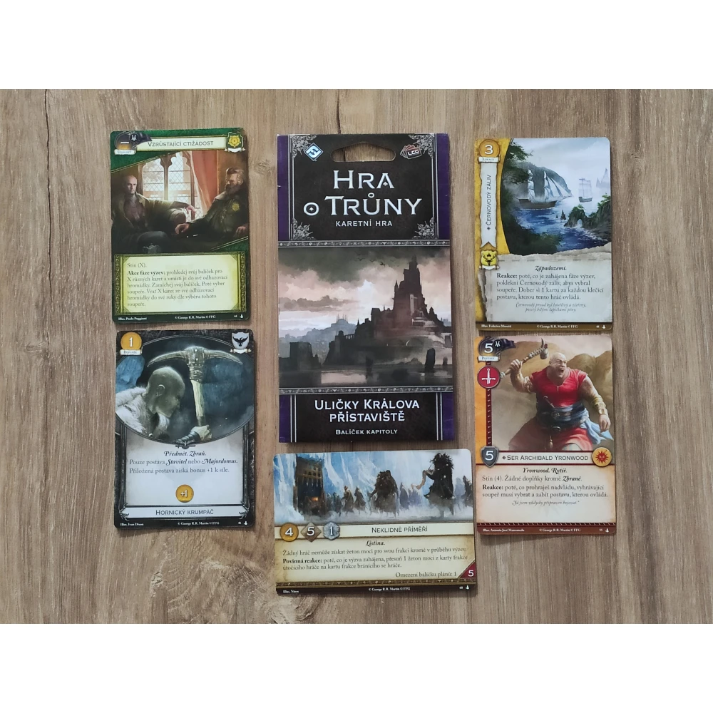 Hra o trůny - karetní hra: Uličky Králova přístaviště