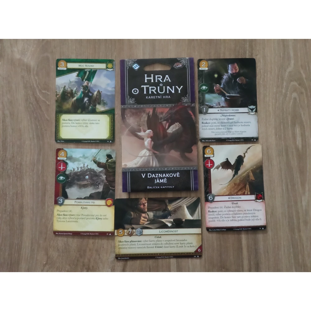 Hra o trůny - karetní hra: V Daznakově jámě