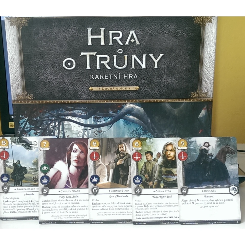 Hra o trůny - karetní hra: Vlci severu