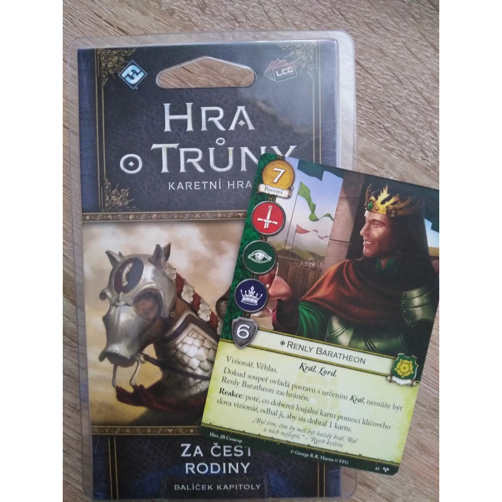 Hra o trůny - karetní hra: Za čest rodiny