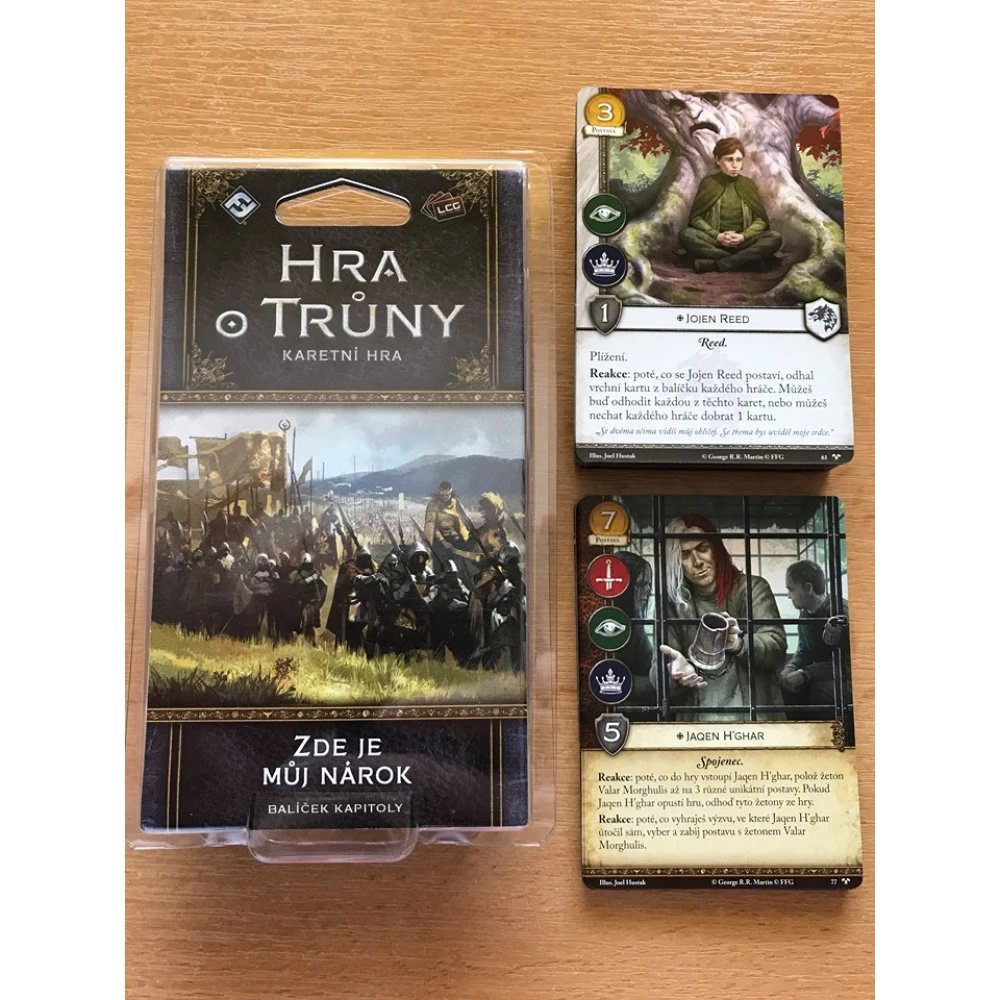 Hra o trůny - karetní hra: Zde je můj nárok