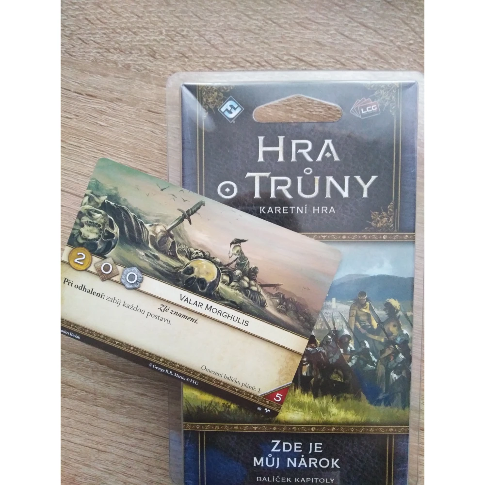 Hra o trůny - karetní hra: Zde je můj nárok