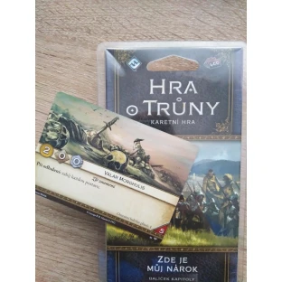 Hra o trůny - karetní hra: Zde je můj nárok