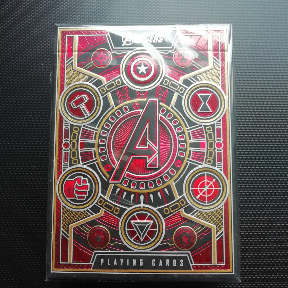 Theory11 Playing Cards: Avengers (Red)