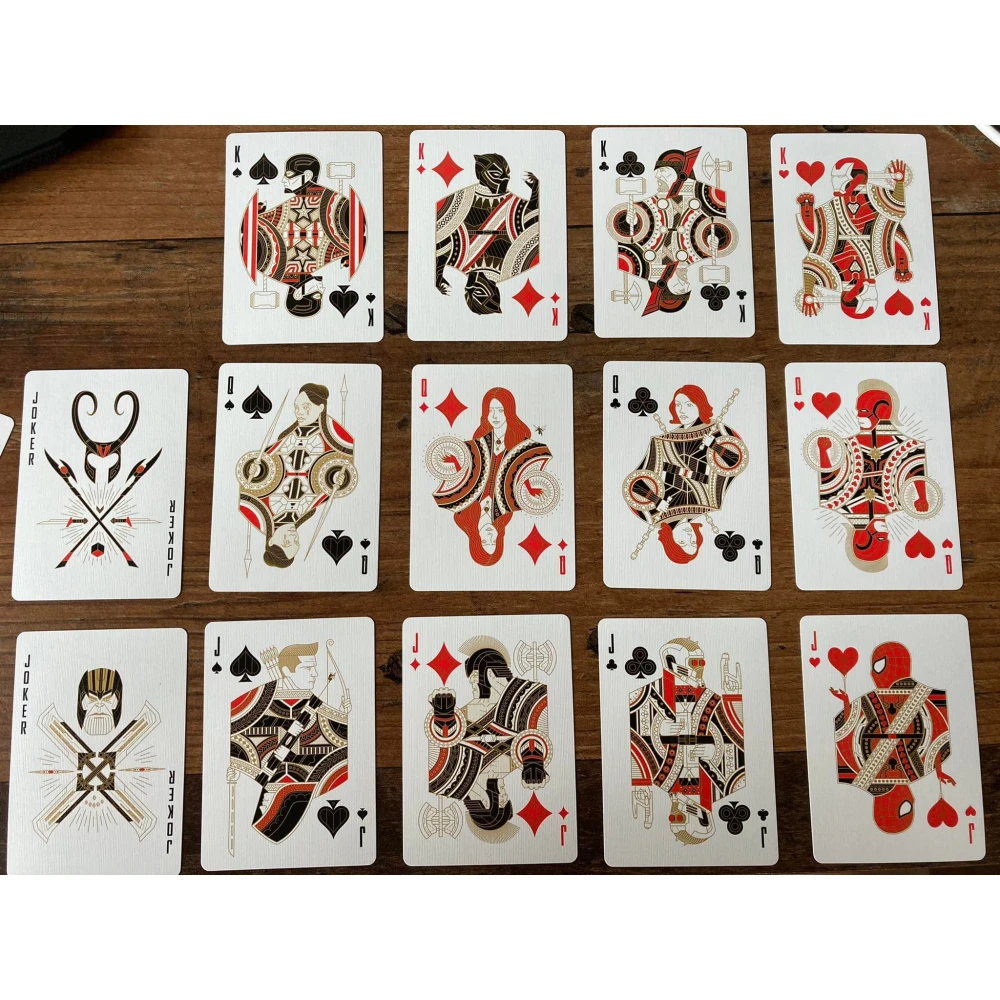 Theory11 Playing Cards: Avengers (Purple)