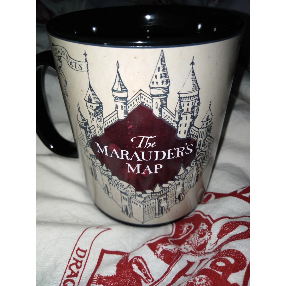 Hrnček Harry Potter Záškodnícka mapa - meniaci sa