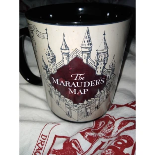 Hrnček Harry Potter Záškodnícka mapa - meniaci sa