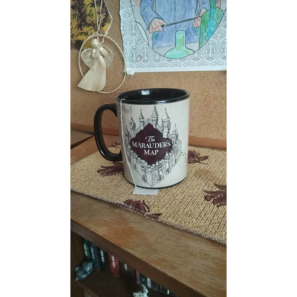 Hrnček Harry Potter Záškodnícka mapa - meniaci sa