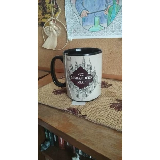 Hrnček Harry Potter Záškodnícka mapa - meniaci sa
