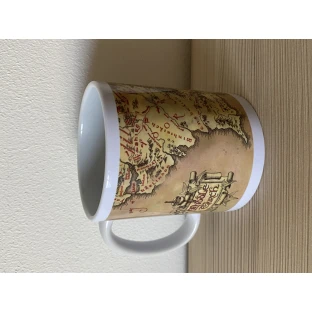Herr der Ringe Tasse - Karte von Mittelerde
