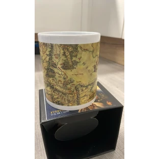 Herr der Ringe Tasse - Karte von Mittelerde